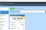 How to type 100 words per minute