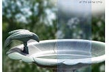 Corporation 31" Tall Outdoor Antique Flower Birdbath* in a clean, professional style.