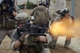 Warfare shows us war but forgets why