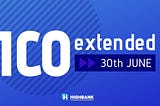 You asked — we did: ICO end date is extended!
