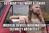 How not to hire for a senior information security role