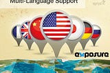 Multi language support — Feature of Sortfolio Clone