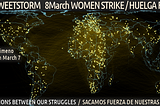 Consigli e note tecniche verso il tweetstorm globale per lo sciopero femminista