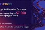 The CryptoArt November Campaign is now online!