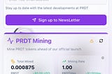 PRDT Free Mining
