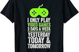 The Perfect Gaming Schedule