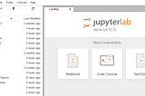 The evolution of Jupyter Notebook: Jupyter Lab