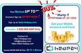 🕑 It is Time to Sign Up For HEdpAY ! ⌛️