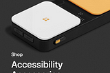 Screenshot from Apple.com. “Shop Accessibility Accessories.”