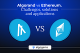 Algorand vs Ethereum
