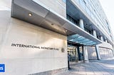 A photo of the International Monetary Fund Office, Washington D.C, USA