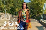 Luxury Fashion With Lauren Ross Design: Concrete Jungle Scarf