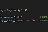 How To Make Your Python Object Immutable