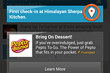 Foursquare Checkin Ads