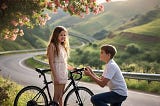 "The Unforgettable Encounter: A Tale of First Love and Unconventional Proposals"