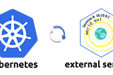 Kubernetes: mapping external services