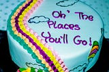 The cake I had for my graduation party