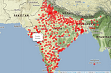 Custom Clustering Of 500+ Indian Cities