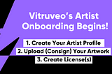 Vitruveo’s Artist Onboarding Begins: 2,500 Artists by Dec 2023!
