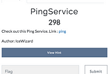 b00t2root ’19 CTF writeup [web 298 pts]PingService