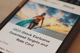 iStock’s 2023 Download Rate Cards