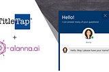 TitleTap Websites now include Anna Chatbot (Powered by Alanna.ai)
