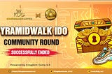 🎉 The Community IDO of Pyramidwalk has successfully ended on KDG LAUNCHPAD💥💥