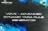 Vovk — Advanced Yara rule generator