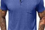 Elevate Your Wardrobe with COOFANDY Men Casual Henley Shirt