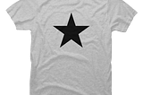 Black star t-shirt