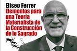 Eliseo Ferrer, autor y ensayista.