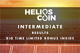 HeliosTeam intermediate results. Limited time offer.