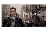 Thanks (I needed that) for the letter, Bruce Springsteen — and for the GIFT of “Letter to You”
