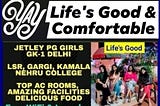 Jetley PG For Girls Delhi / Girls Hostel Near LSR Gargi Kamala Nehru College & Working Girls.