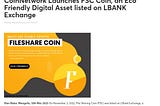 FILESHARE COIN : FSC Press Release > FOX40 — March 14, 2023