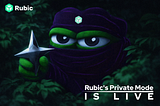 Rubic Privacy Manifesto