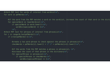 black background with green text of code in Python to check PDF text for words of interest from a list of words