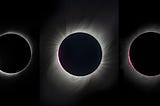 Solar eclipse timelapse