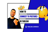 How to Connect to PostgreSQL inTableau in 4 Easy Steps