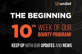 The beginning of the 10-th week of our Bounty program! 🎁