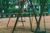 40 Days of Living Like a Poet, Day 2: The Swing Set Never Said Goodbye