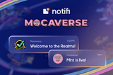 Animoca Brands launches the Mocaverse NFTs with Notifications