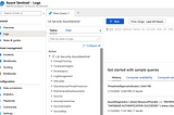 Azure Sentinel tables explained