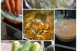I Made My Stew with Cucumber and Carrot