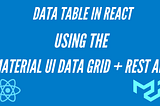 Implementing React Data Grid Component with MUI X in Your Next.js 14 Project