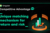 Competitive Advantages of Singular #3: Unique matching mechanism for return and risk