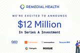 Remedial Health raises $12 million to deliver financial services for neighbourhood pharmacies and…