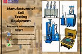 Soil Testing & Physics Laboratory Equipment Manufacturer, Supplier & Exporter