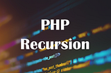 Reverse an array in PHP by using recursion