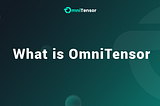 What Is OmniTensor?